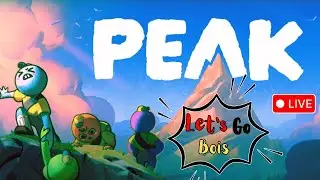 PEAK PART 2 🔴 LIVE | අද කඳු නගිනවා 😱 Co-Op Survival #peak