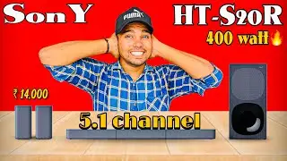 🔥Sony HT-S20R Soundbar Unboxing and Review Hindi 😱⚡️ || Best 5.1 Channel Soundbar Under 15000 💫