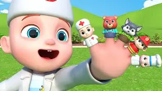 La Familia de los Deditos del Boo Boo | Canciones de Profesiones | Bebe Leo en Espa&ntilde;ol