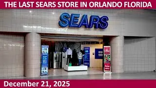 The Last Sears Store in Orlando Florida at The Florida Mall - 8001 Orange Blossom Trail
