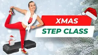 The Christmas Step Class at Home  2025 - Dance & Fun (🎶 135 bpm)