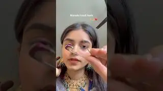 Marathi bindi hack | Ganesh Chaturthi look #marathilook #marathibindi #bindihacks #hack