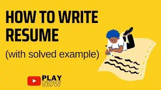 Bio-data/Resum&eacute; Writing | Job Application - 2 | How to Write Bio-data