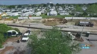 Sinkhole-damaged sewer force main repaired in N. Pinellas