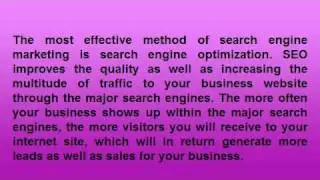 Web hosting Perth - The importance of search engine marketing