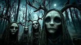 🎃 Sinister Halloween Ambience | Werewolf Tap Dance & Savage Percussion 🐺