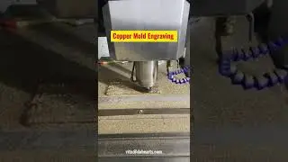 how to make pvc patch mold,cnc mold engraving machine to make brass,copper,aluminum mold