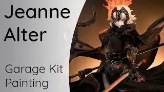 Garage Kit Painting - Jeanne d'Arc Alter from Fate/Grand Order