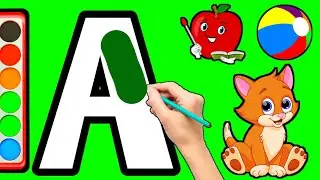 One two three, learn to count, 123Numbers, 1 to 100 counting, alphabet ato z, ABCD Part - 6