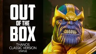 Thanos (Classic Version) Statue by Sideshow | Out of the Box