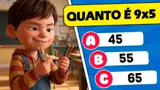 🧠⚡ Quiz de Matem&aacute;tica: S&oacute; G&ecirc;nios Acertam Tudo! Voc&ecirc; Consegue?