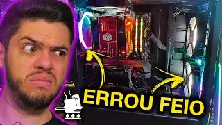 PC RESTO DE LAN HOUSE vs BARZINHO GAMER - Os ASSUSTADORES PCs dos INSCRITOS #fritandosetups