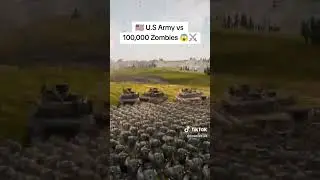 Zombies vs USA Army A lot of enthusiasm