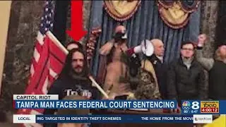 Tampa man faces federal court sentencing for riot at the Capitol