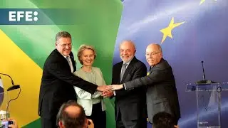 Lula y Von der Leyen señalan que el acuerdo Mercosur-UE contribuye al multilateralismo