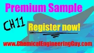 Tank of Phosphoric Acid // Transient State Solved Problem - Mass Balance Course