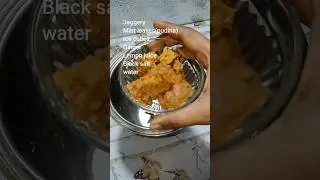 Healthy Jaggery juice recipe #shorts