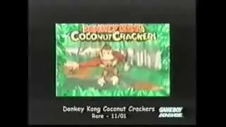 Donkey Kong Coconut Crackers GBA E3 2001 Gamestore VHS Video