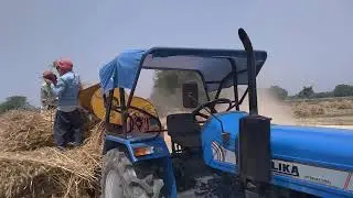 Sonalika 734 tha best performance in 50hp thresher