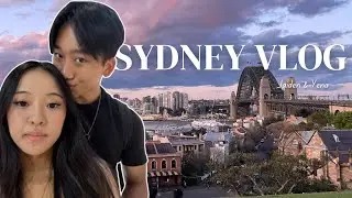 Sydney Couple City Date (Sydney eats, Arcade, Book store.)