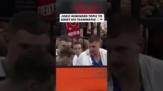 Nikola Jokic didn&rsquo;t like the fact that Nikola Topic didn&rsquo;t high five to everybody 🇷🇸