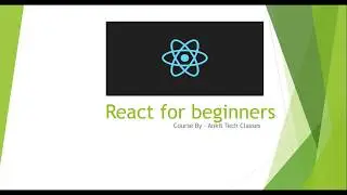 React JS For Beginners | React Tutorial | Course Intro
