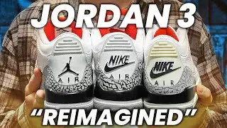Jordan 3 White Cement &ldquo;Reimagined&rdquo; COMPARISON to Previous Releases