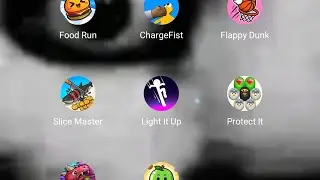 Super fun game to play foodrun, charge fist, flappy dunk, slice master, and all other good game#fyp