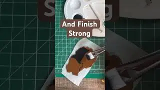 Using ​⁠#sculpey Premo Clay in Raw Sienna. #polymerclay #handmade #entrepreneur #christmasdecor