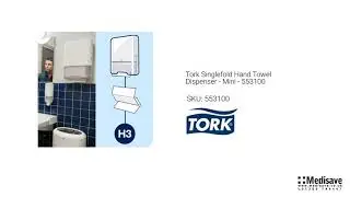 Tork Singlefold Hand Towel Dispenser Mini 553100 553100