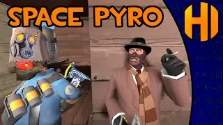 TF2 Space Pyro, There are Aliens Now Apparently (gameplay)