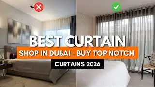 🪟 Best Curtain Shop in Dubai &ndash; Buy Top Notch Bedroom Curtains 2026