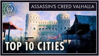 Top 10 Cities in Assassin's Creed: Valhalla | PS5 No-HUD Gameplay