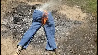 Burning Stuff 922: Stuffed Jeans