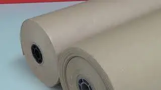 What is the difference between kraft and recycled paper rolls?