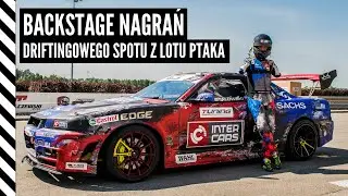 Backstage nagrań driftingowego spotu z lotu ptaka | Bartosz Ostałowski