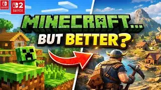 10 Nintendo Switch Games Like Minecraft!