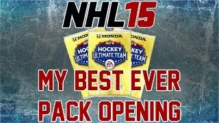 NHL 15 HUT | MY BEST PACK OPENING EVER! [PS4] (Stream Highlight)