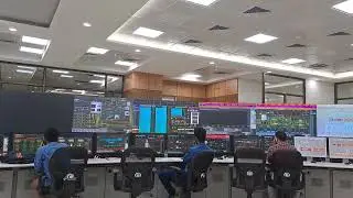 Central Control Room (CCR) of Rampal 1320 MW Thermal Power Plant.