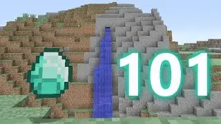 Minecraft Xbox 101 DIAMOND CHALLENGE | 1 Of 101 Diamond !