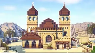 Minecraft: How to Build aDesert House |Desert Palace