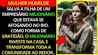 Mulher Salvou a Filha do Milionário e Ele Transformou Toda a sua Comunidade”
