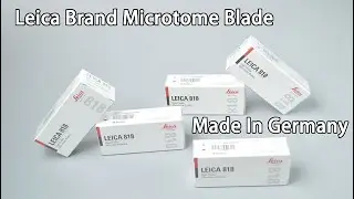 Histology pathological use disposable low profile microtome blades Leica818 microtome blades for lab