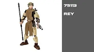 Build Along ● Lego Star Wars #75113 ● Rey