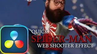Spider Man Web Shooter (Davinci Resolve Tutorial)