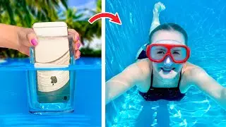 12 Astuces Et Jeux Simples Et Amusants A La Piscine / Blagues A La Piscine