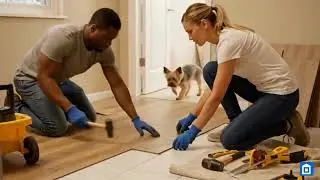 Cold Tile Mornings? Benny the Dog Says No Thanks ❄️ | Warm Flooring Options That Feel Better