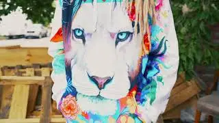 King Of Lions Hoodie From ELectro THreads