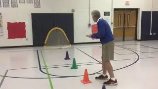 Frisbee Soccer with Coach Hester