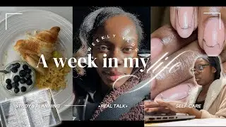 Weekly Reset Vlog | Living Soft but Disciplined ✨ Productive Uni Day, Self-Care, Gym & Girl Talk 